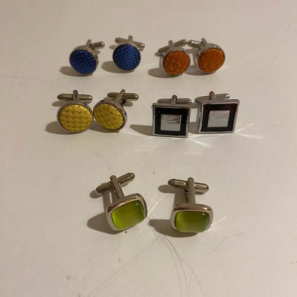 5 Pair Cuff Links (IT) - Picture 4 of 12